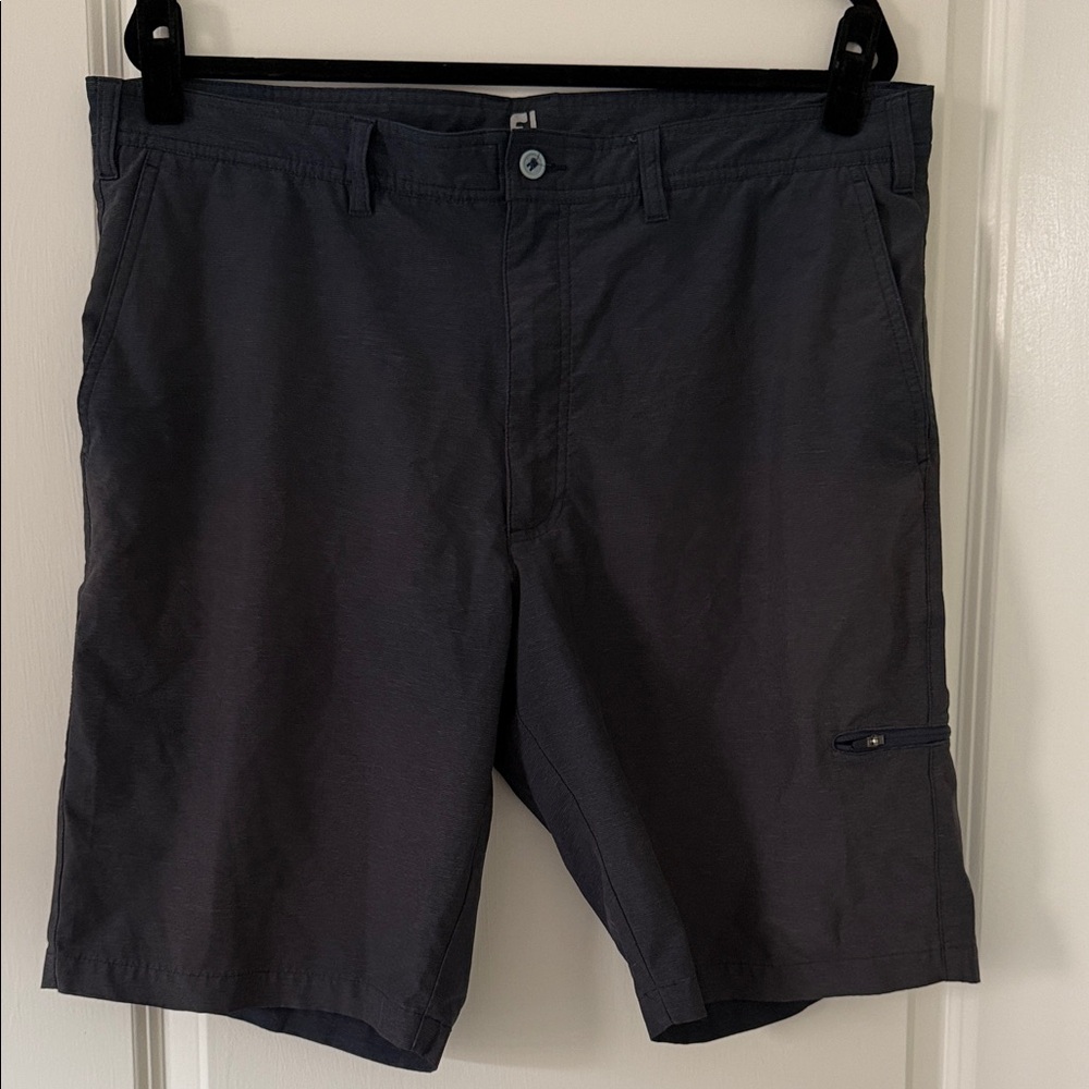 FootJoy Men's Blue Striped Shorts